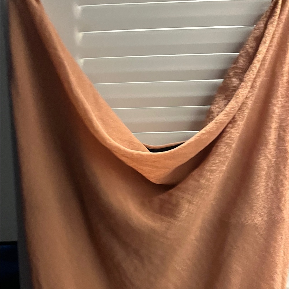 Naked Wardrobe Peach Midi Dress - Picture 3 of 3